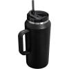 image:imageSTANLEY Quencher H20 Tumbler with Handle and Straw 30 oz  Flowstate 3Position Lid  Cup Holder Compatible for Travel  Insulated Stainless Steel Cup  BPAFree  Rose Quartz 20Black 20