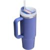 image:imageSTANLEY Quencher H20 Tumbler with Handle and Straw 30 oz  Flowstate 3Position Lid  Cup Holder Compatible for Travel  Insulated Stainless Steel Cup  BPAFree  Rose Quartz 20Exclusive Lupine