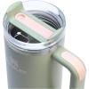 image:imageSTANLEY Quencher H20 Tumbler with Handle and Straw 30 oz  Flowstate 3Position Lid  Cup Holder Compatible for Travel  Insulated Stainless Steel Cup  BPAFree  Rose Quartz 20Lichen