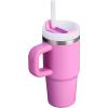 image:imageSTANLEY Quencher H20 Tumbler with Handle and Straw 30 oz  Flowstate 3Position Lid  Cup Holder Compatible for Travel  Insulated Stainless Steel Cup  BPAFree  Rose Quartz 20Peony
