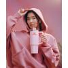 image:imageSTANLEY Quencher H20 Tumbler with Handle and Straw 30 oz  Flowstate 3Position Lid  Cup Holder Compatible for Travel  Insulated Stainless Steel Cup  BPAFree  Rose Quartz 20Rose Petal Shimmer