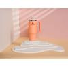 image:imageSTANLEY Quencher H20 Tumbler with Handle and Straw 30 oz  Flowstate 3Position Lid  Cup Holder Compatible for Travel  Insulated Stainless Steel Cup  BPAFree  Rose Quartz 20Nectarine