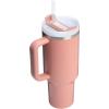 image:imageSTANLEY Quencher H20 Tumbler with Handle and Straw 30 oz  Flowstate 3Position Lid  Cup Holder Compatible for Travel  Insulated Stainless Steel Cup  BPAFree  Rose Quartz 20Exclusive Sienna