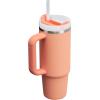 image:imageSTANLEY Quencher H20 Tumbler with Handle and Straw 30 oz  Flowstate 3Position Lid  Cup Holder Compatible for Travel  Insulated Stainless Steel Cup  BPAFree  Rose Quartz 20Nectarine
