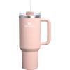 image:imageSTANLEY Quencher H20 Tumbler with Handle and Straw 30 oz  Flowstate 3Position Lid  Cup Holder Compatible for Travel  Insulated Stainless Steel Cup  BPAFree  Rose Quartz 20Oasis Peach Whip Gloss