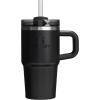 image:imageSTANLEY Quencher H20 Tumbler with Handle and Straw 30 oz  Flowstate 3Position Lid  Cup Holder Compatible for Travel  Insulated Stainless Steel Cup  BPAFree  Rose Quartz 20Black 20