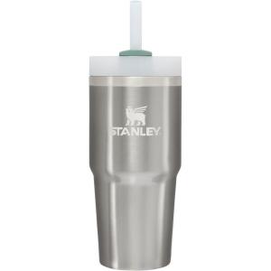 image:imageSTANLEY Quencher H20 Tumbler with Handle and Straw 30 oz  Flowstate 3Position Lid  Cup Holder Compatible for Travel  Insulated Stainless Steel Cup  BPAFree  Rose Quartz 20Stainless Steel Shale