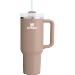 image:imageSTANLEY Quencher H20 Tumbler with Handle and Straw 40 oz  Flowstate 3Position Lid  Cup Holder Compatible for Travel  Insulated Stainless Steel Cup  BPAFree  Almond Rose