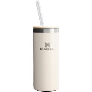 image:imageSTANLEY Everyday Can Cooler Cup 10 oz Slim  Beer Seltzers Soda and Energy Drinks  Doubles as Tumbler  Insulated Stainless Steel Drink Holder  BPAFree  Cream Gloss