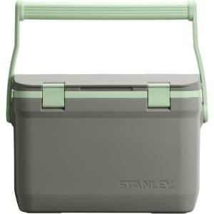 image:imageStanley Adventure Outdoor Cooler 16 qt  Heavy Duty Outdoor Camping Cooler with Easy Carry Top Handle  BPAFree  Sage Grey