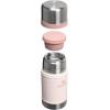 image:imageSTANLEY Classic Food Jar and Spork 14 oz  Vacuum Insulated Food Container  Wide Mouth Screw On Lid  Packable for Travel  Stainless Steel with Leakproof Lid  BPAFree  Spring GreenHammertone Rose Quartz