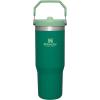 image:imageSTANLEY IceFlow 20 Flip Straw Tumbler with Handle 30 oz  Twist On Lid and Flip Up Straw  Leakproof Water Bottle  Insulated Stainless Steel  BPAFree  DaffodilAlpine