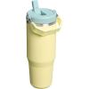 image:imageSTANLEY IceFlow 20 Flip Straw Tumbler with Handle 30 oz  Twist On Lid and Flip Up Straw  Leakproof Water Bottle  Insulated Stainless Steel  BPAFree  DaffodilPomelo