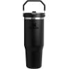 image:imageSTANLEY IceFlow 20 Flip Straw Tumbler with Handle 30 oz  Twist On Lid and Flip Up Straw  Leakproof Water Bottle  Insulated Stainless Steel  BPAFree  DaffodilBlack 20