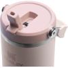 image:imageSTANLEY IceFlow 20 Flip Straw Tumbler with Handle 30 oz  Twist On Lid and Flip Up Straw  Leakproof Water Bottle  Insulated Stainless Steel  BPAFree  DaffodilRose Quartz