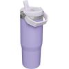 image:imageSTANLEY IceFlow 20 Flip Straw Tumbler with Handle 30 oz  Twist On Lid and Flip Up Straw  Leakproof Water Bottle  Insulated Stainless Steel  BPAFree  DaffodilLavender