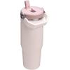image:imageSTANLEY IceFlow 20 Flip Straw Tumbler with Handle 30 oz  Twist On Lid and Flip Up Straw  Leakproof Water Bottle  Insulated Stainless Steel  BPAFree  DaffodilRose Quartz