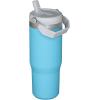 image:imageSTANLEY IceFlow 20 Flip Straw Tumbler with Handle 30 oz  Twist On Lid and Flip Up Straw  Leakproof Water Bottle  Insulated Stainless Steel  BPAFree  DaffodilPool