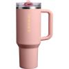 image:imageSTANLEY Quencher ProTour Flip Straw Tumbler with Leakproof Lid  BuiltIn Straw amp Handle  Cupholder Compatible for Travel  Insulated Stainless Steel Cup  BPAFreePeach Rose