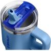 image:imageSTANLEY Quencher ProTour Flip Straw Tumbler with Leakproof Lid  BuiltIn Straw amp Handle  Cupholder Compatible for Travel  Insulated Stainless Steel Cup  BPAFreeBlue Sky