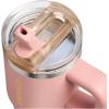 image:imageSTANLEY Quencher ProTour Flip Straw Tumbler with Leakproof Lid  BuiltIn Straw amp Handle  Cupholder Compatible for Travel  Insulated Stainless Steel Cup  BPAFreePeach Rose