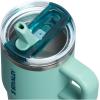 image:imageSTANLEY Quencher ProTour Flip Straw Tumbler with Leakproof Lid  BuiltIn Straw amp Handle  Cupholder Compatible for Travel  Insulated Stainless Steel Cup  BPAFreeSpring Green