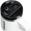 image:imageSTANLEY Quencher ProTour Flip Straw Tumbler with Leakproof Lid  BuiltIn Straw amp Handle  Cupholder Compatible for Travel  Insulated Stainless Steel Cup  BPAFreeChalk