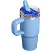 image:imageSTANLEY Quencher ProTour Flip Straw Tumbler with Leakproof Lid  BuiltIn Straw amp Handle  Cupholder Compatible for Travel  Insulated Stainless Steel Cup  BPAFreeBlue Sky