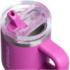 image:imageSTANLEY Quencher ProTour Flip Straw Tumbler with Leakproof Lid  BuiltIn Straw amp Handle  Cupholder Compatible for Travel  Insulated Stainless Steel Cup  BPAFreeDark Blossom