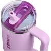 image:imageSTANLEY Quencher ProTour Flip Straw Tumbler with Leakproof Lid  BuiltIn Straw amp Handle  Cupholder Compatible for Travel  Insulated Stainless Steel Cup  BPAFreeSoft Orchid