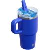image:imageSTANLEY Quencher ProTour Flip Straw Tumbler with Leakproof Lid  BuiltIn Straw amp Handle  Cupholder Compatible for Travel  Insulated Stainless Steel Cup  BPAFreeCobalt