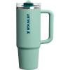image:imageSTANLEY Quencher ProTour Flip Straw Tumbler with Leakproof Lid  BuiltIn Straw amp Handle  Cupholder Compatible for Travel  Insulated Stainless Steel Cup  BPAFreeSpring Green
