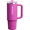 image:imageSTANLEY Quencher ProTour Flip Straw Tumbler with Leakproof Lid  BuiltIn Straw amp Handle  Cupholder Compatible for Travel  Insulated Stainless Steel Cup  BPAFreeDark Blossom