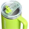 image:imageSTANLEY Quencher ProTour Flip Straw Tumbler with Leakproof Lid  BuiltIn Straw amp Handle  Cupholder Compatible for Travel  Insulated Stainless Steel Cup  BPAFreeChartreuse