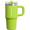image:imageSTANLEY Quencher ProTour Flip Straw Tumbler with Leakproof Lid  BuiltIn Straw amp Handle  Cupholder Compatible for Travel  Insulated Stainless Steel Cup  BPAFreeChartreuse
