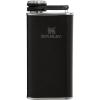 image:imageStanley Classic Easy Fill Wide Mouth Flask 8 oz  Leakproof Hip Flask  Hinge Connected Never Lose Cap  Insulated Stainless Steel Liquor Container  BPAFree  Hammertone FrostHammertone Black
