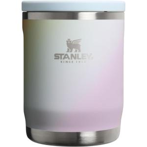 image:imageSTANLEY Adventure ToGo Food Jar 18 oz  Vacuum Insulated Food Container  Wide Mouth Screw On Lid  Packable for Travel  Stainless Steel with Leakproof Lid  BPAFree  Sunrise Spiral