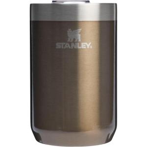 image:imageSTANLEY Everyday Camp Cup 12 oz  Drink Through Lid  Cup for Coffee Tea and Drinks  Insulated Stainless Steel  BPAFreeGunmetal Shine