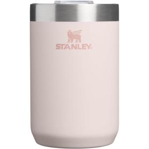 image:imageSTANLEY Everyday Camp Cup 12 oz  Drink Through Lid  Cup for Coffee Tea and Drinks  Insulated Stainless Steel  BPAFreeRose Quartz