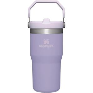 image:imageSTANLEY IceFlow 20 Flip Straw Tumbler with Handle 30 oz  Twist On Lid and Flip Up Straw  Leakproof Water Bottle  Insulated Stainless Steel  BPAFree  DaffodilLavender