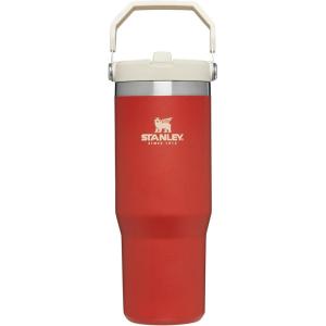 image:imageSTANLEY IceFlow 20 Flip Straw Tumbler with Handle 30 oz  Twist On Lid and Flip Up Straw  Leakproof Water Bottle  Insulated Stainless Steel  BPAFree  DaffodilCarnelian