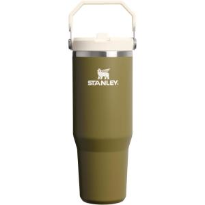 image:imageSTANLEY IceFlow 20 Flip Straw Tumbler with Handle 30 oz  Twist On Lid and Flip Up Straw  Leakproof Water Bottle  Insulated Stainless Steel  BPAFree  DaffodilThyme