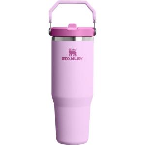 image:imageSTANLEY IceFlow 20 Flip Straw Tumbler with Handle 30 oz  Twist On Lid and Flip Up Straw  Leakproof Water Bottle  Insulated Stainless Steel  BPAFree  DaffodilSoft Orchid