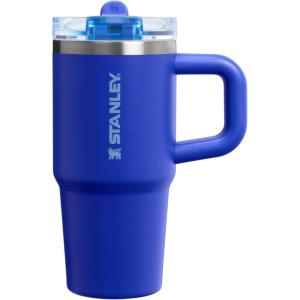 image:imageSTANLEY Quencher ProTour Flip Straw Tumbler with Leakproof Lid  BuiltIn Straw amp Handle  Cupholder Compatible for Travel  Insulated Stainless Steel Cup  BPAFreeCobalt