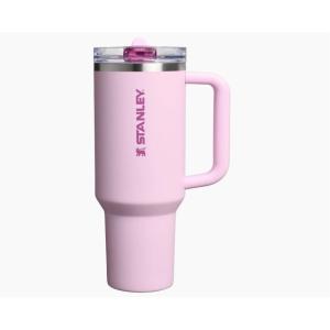image:imageSTANLEY Quencher ProTour Flip Straw Tumbler with Leakproof Lid  BuiltIn Straw amp Handle  Cupholder Compatible for Travel  Insulated Stainless Steel Cup  BPAFreeCherry Blossom