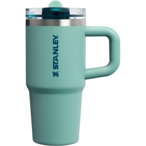 image:imageSTANLEY Quencher ProTour Flip Straw Tumbler with Leakproof Lid  BuiltIn Straw amp Handle  Cupholder Compatible for Travel  Insulated Stainless Steel Cup  BPAFreeSpring Green