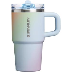 image:imageSTANLEY Quencher ProTour Flip Straw Tumbler with Leakproof Lid  BuiltIn Straw amp Handle  Cupholder Compatible for Travel  Insulated Stainless Steel Cup  BPAFreeSunrise Spiral