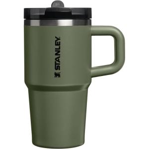 image:imageSTANLEY Quencher ProTour Flip Straw Tumbler with Leakproof Lid  BuiltIn Straw amp Handle  Cupholder Compatible for Travel  Insulated Stainless Steel Cup  BPAFreeDried Pine