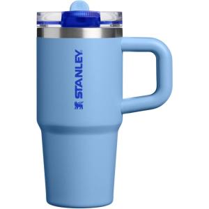 image:imageSTANLEY Quencher ProTour Flip Straw Tumbler with Leakproof Lid  BuiltIn Straw amp Handle  Cupholder Compatible for Travel  Insulated Stainless Steel Cup  BPAFreeBlue Sky