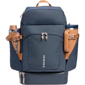 image:imageSTANLEY Vitalize Backpack  Gym Work amp Travel Bag with Laptop Sleeve  Expandable Bottom Compartment  Tumbler amp Water Bottle Pockets  Durable Recycled Fabric  Sage GreyTwilight